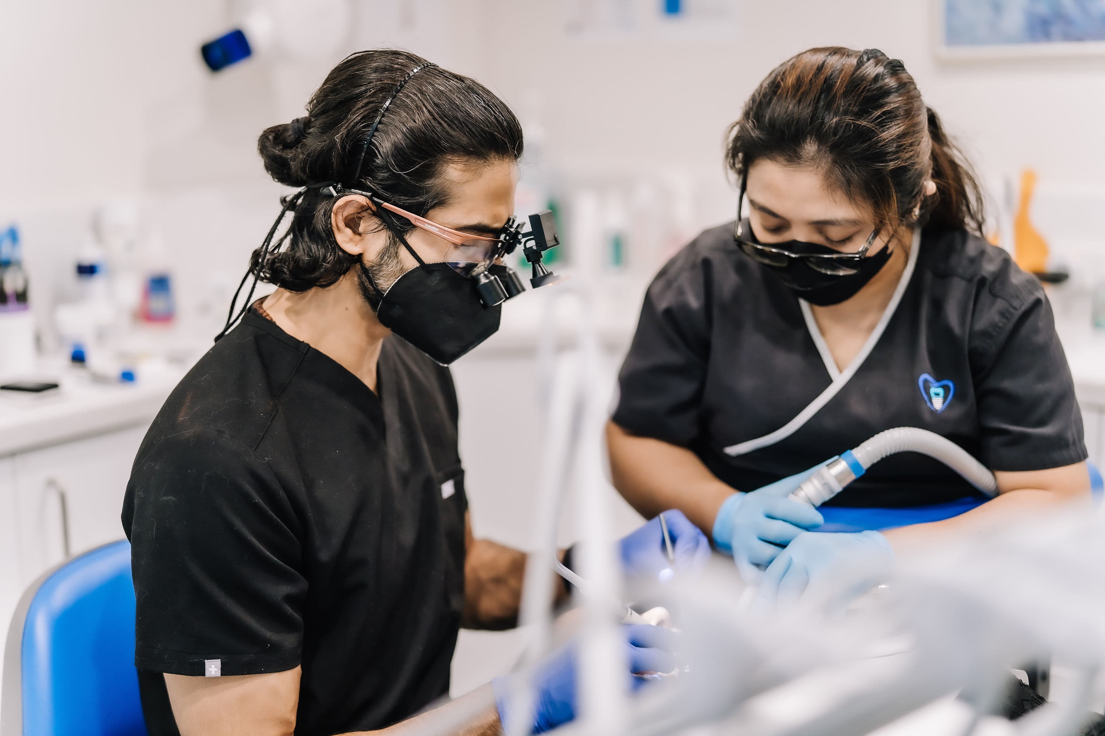 Treatment Room at Sienna Smiles dental practice, Hilbert