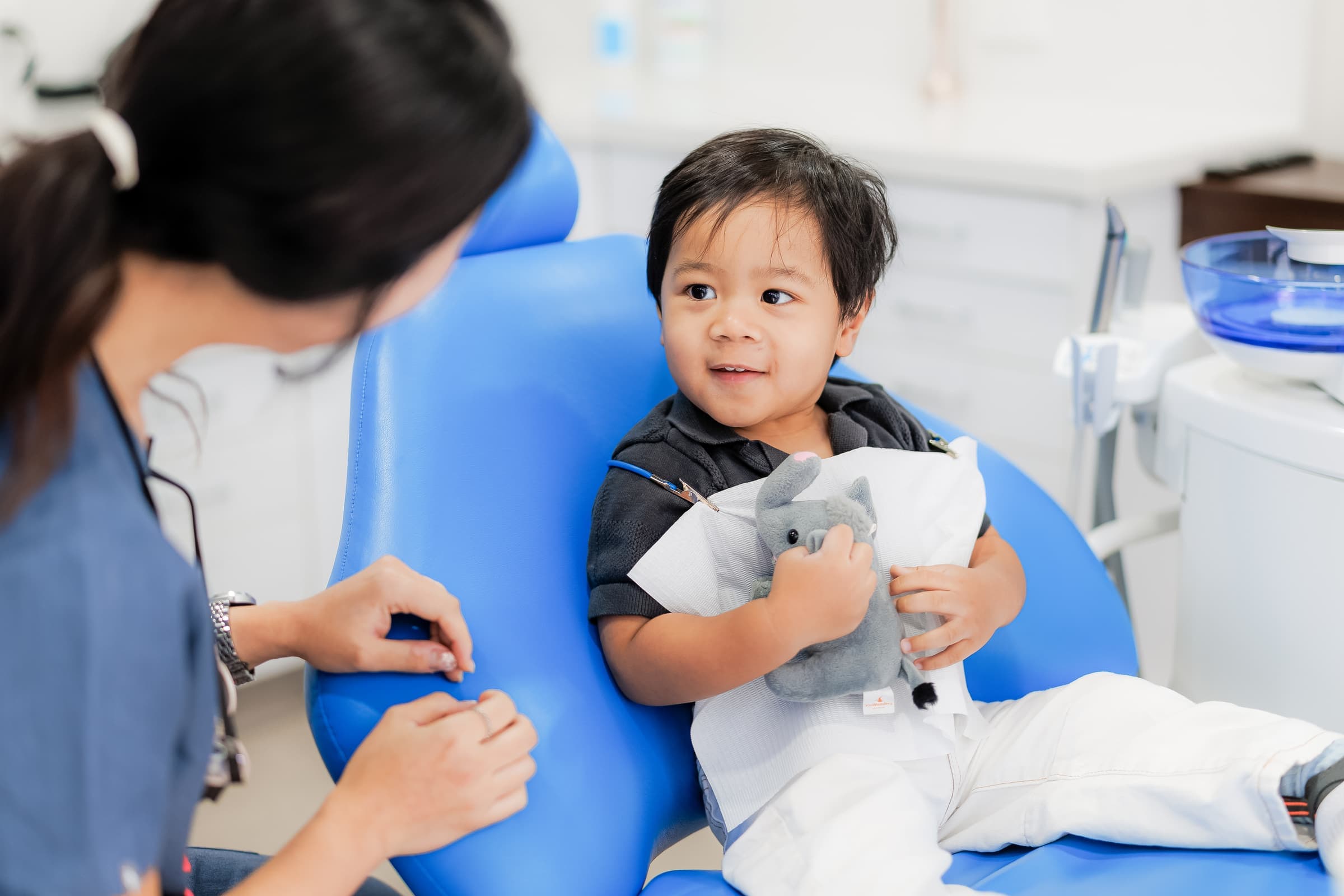 Child dental care room at Sienna Smiles